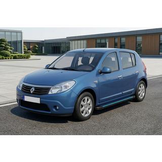 Maya Blue sidetrin (2 stk., aluminium) foto 1