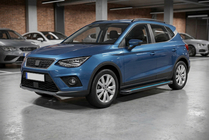 Seat Arona 2017– Maya Blue sidetrin (2 stk., aluminium) foto 1