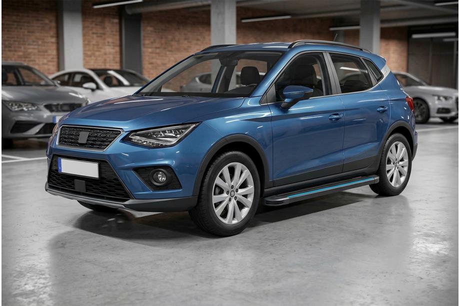 Seat Arona 2017– Maya Blue sidetrin (2 stk., aluminium) Image