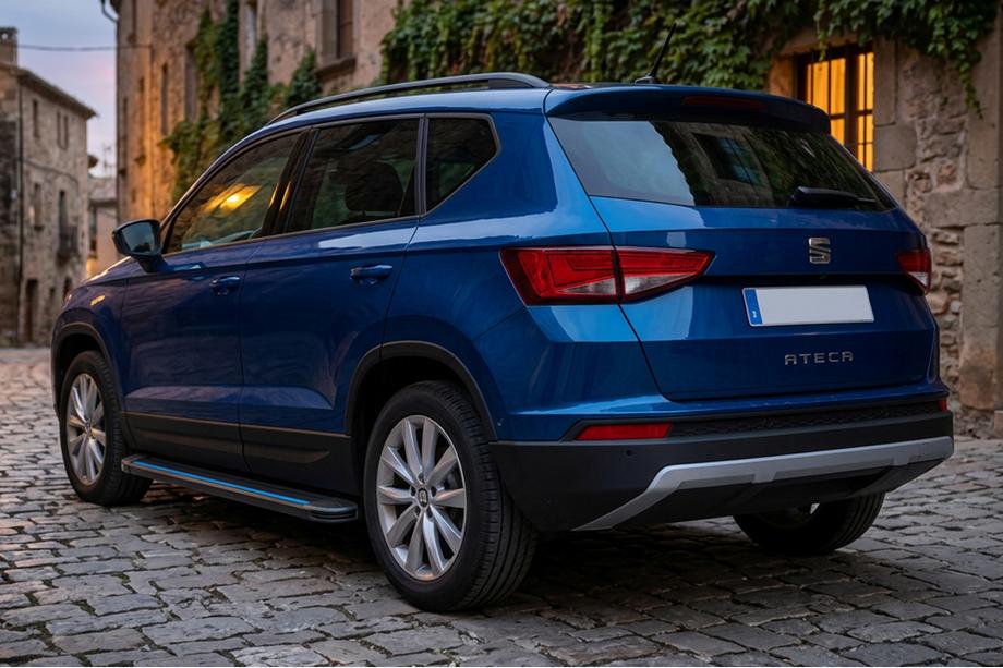 Seat Ateca 2016– Maya Blue sidetrin (2 stk., aluminium) Image