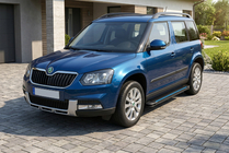 Skoda Yeti 2009–2017 Maya Blue sidetrin (2 stk., aluminium) foto 1