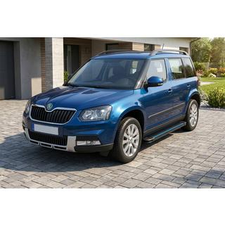 Maya Blue sidetrin (2 stk., aluminium) Skoda Yeti 2009–2017 foto 1