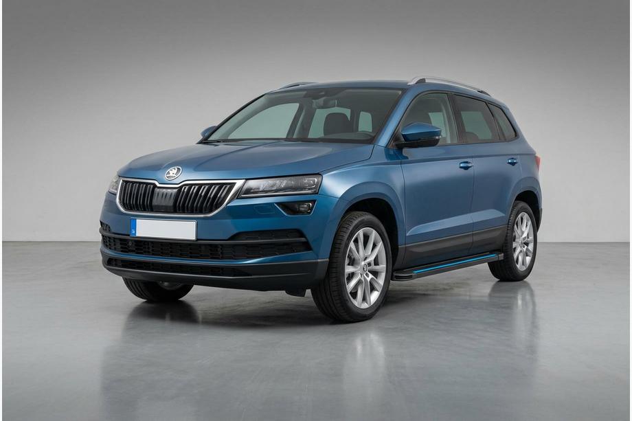 Skoda Karoq 2018– Maya Blue sidetrin (2 stk., aluminium) Image