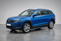 Skoda Kodiaq 2016–2023 Maya Blue sidetrin (2 stk., aluminium) foto 1
