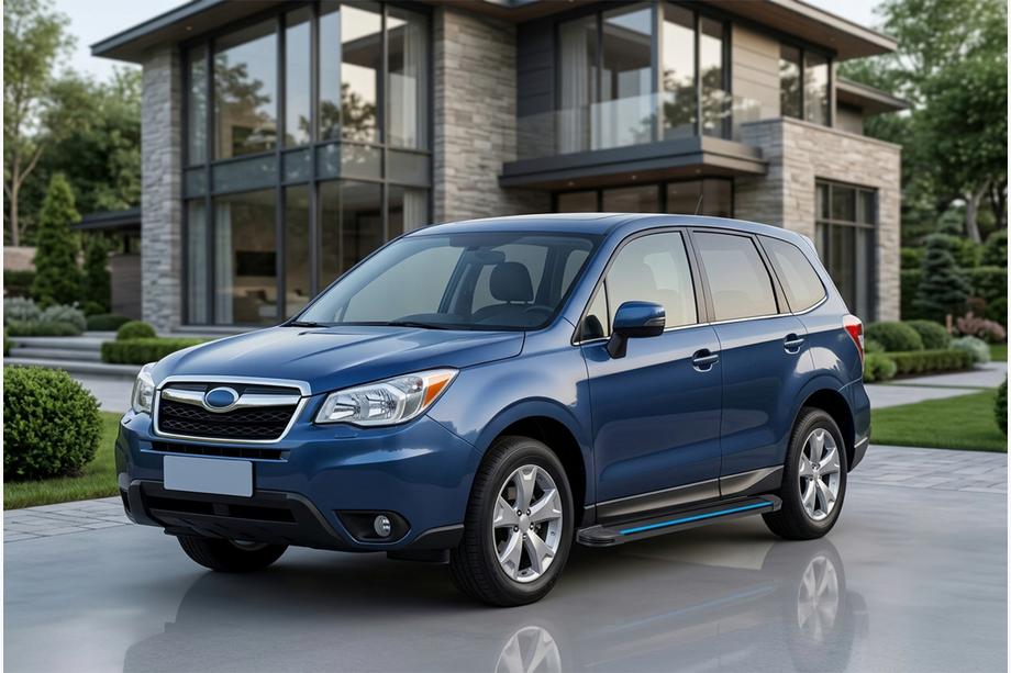 Subaru Forester 2013–2018 Maya Blue sidetrin (2 stk., aluminium) Image