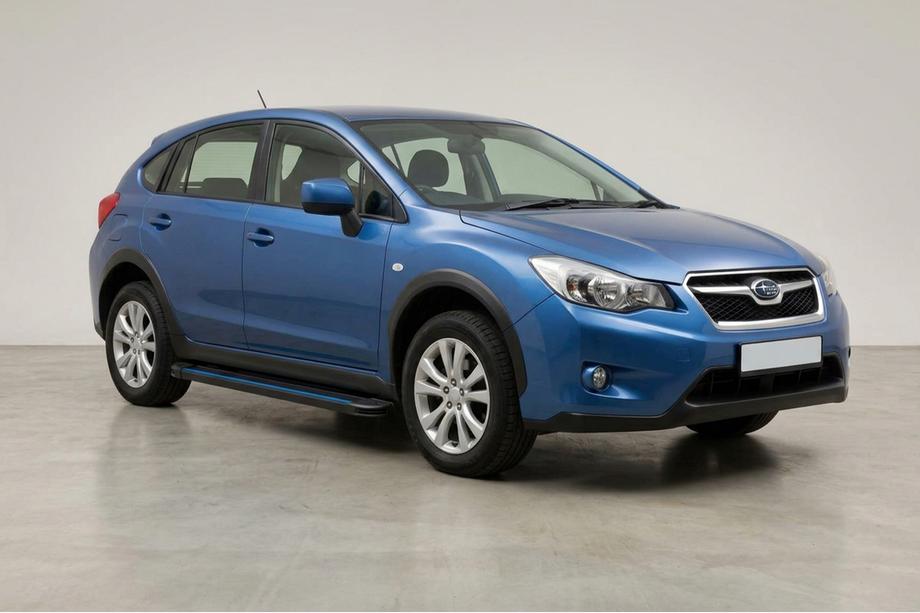 Subaru XV 2011–2017 Maya Blue sidetrin (2 stk., aluminium) Image