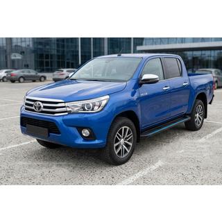 Maya Blue sidetrin (2 stk., aluminium) Toyota Hilux 2015– foto 1