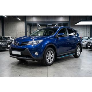 Maya Blue sidetrin (2 stk., aluminium) Toyota Rav 4 2013–2018 foto 1