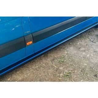 Maya Blue sidetrin (2 stk., aluminium) foto 1