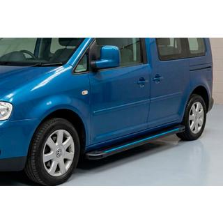 Maya Blue sidetrin (2 stk., aluminium) foto 1