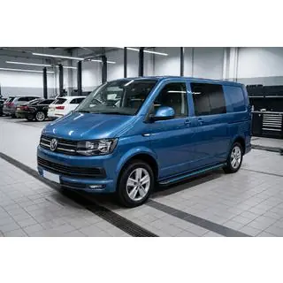 Maya Blue sidetrin (2 stk., aluminium) foto 1