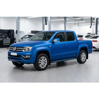Sidetrin Maya Blue-Black (2 stk., aluminium) Volkswagen Amarok 2010–2022 foto 1