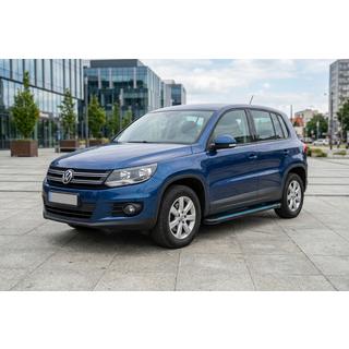 Maya Blue sidetrin (2 stk., aluminium) foto 1