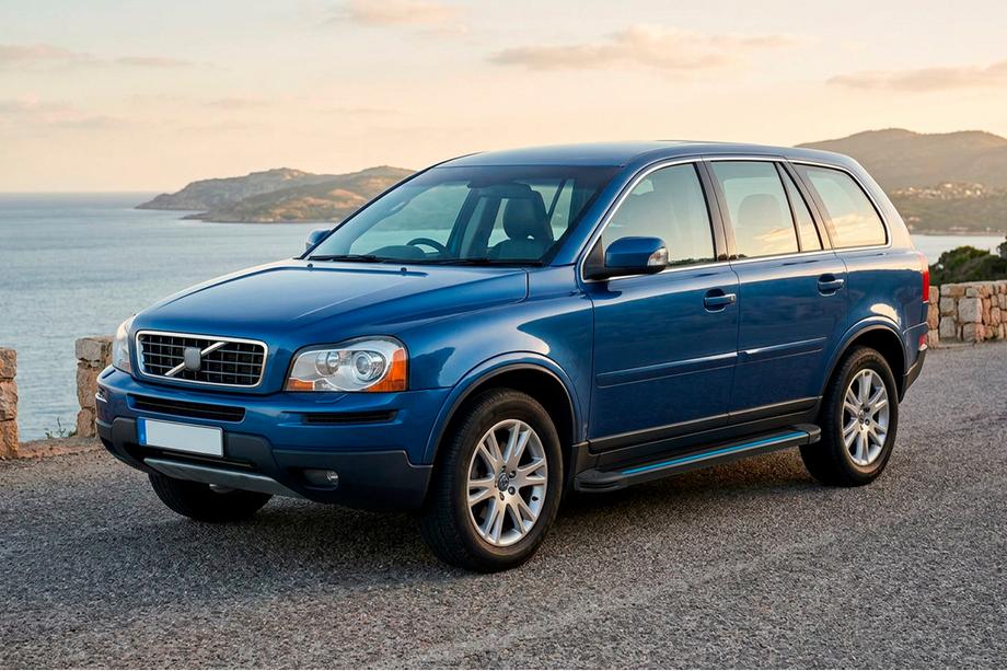 Volvo XC90 2002–2014 Maya Blue sidetrin (2 stk., aluminium) Image