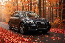 Audi Q5 2008–2017 Sidetrin New Vision Black (2 stk., aluminium) foto 1