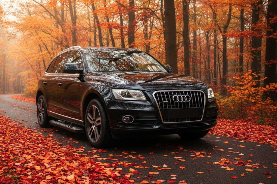 Audi Q5 2008–2017 Sidetrin New Vision Black (2 stk., aluminium) Image