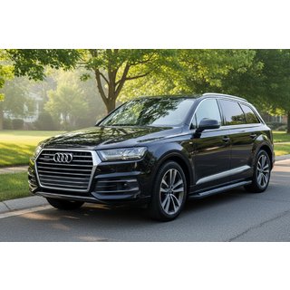 Sidetrin New Vision Black (2 stk., aluminium) Audi Q7 2015–2026 foto 1