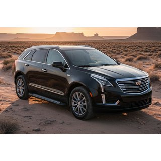 Sidetrin New Vision Black (2 stk., aluminium) Cadillac XT5 2016– foto 1