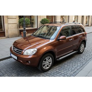 Side trinbrætter New Vision (2 stk., aluminium) Chery Tiggo 1 2005–2016 foto 1