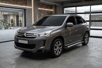 Citroen C-4 Aircross 2012–2017 Sidetrin New Vision Black (2 stk., aluminium) foto 1