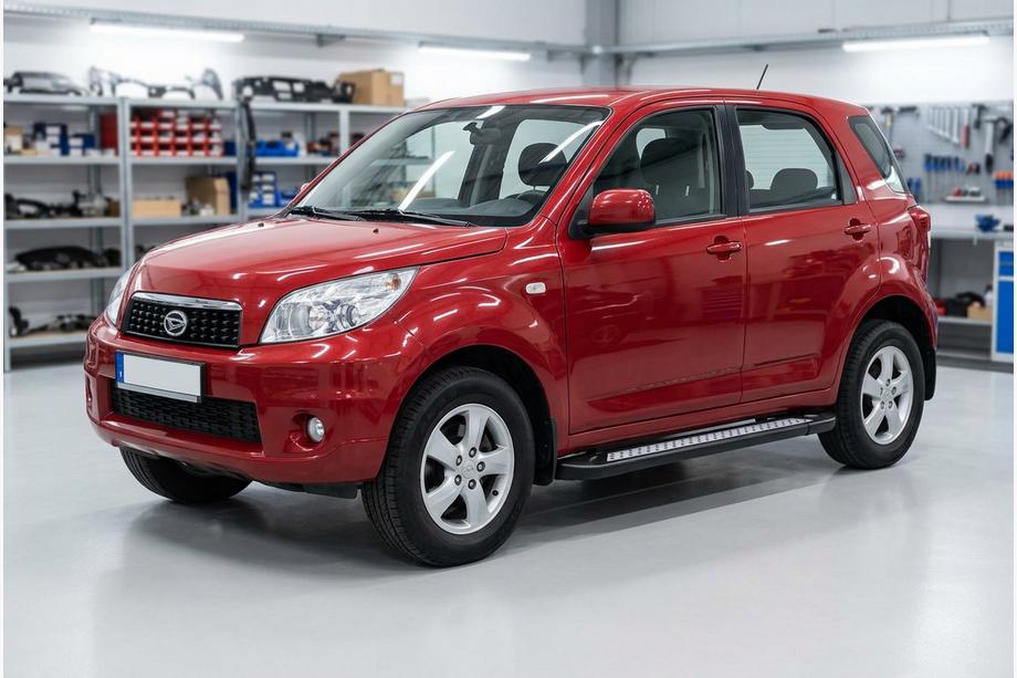 Daihatsu Terios 2006–2017 Sidetrin New Vision Black (2 stk., aluminium) Foto 1