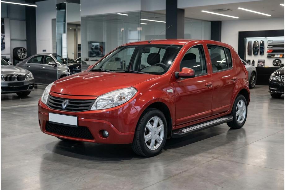 Dacia Sandero 2007–2013 Sidetrin New Vision Black (2 stk., aluminium) Image