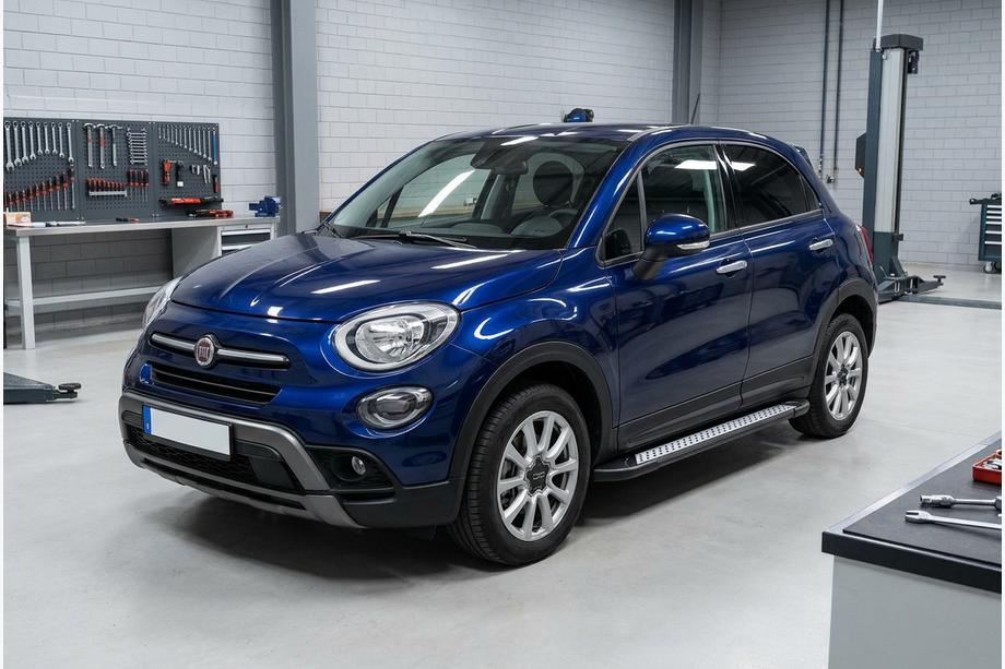 Fiat 500X 2014–2024 Sidetrin New Vision Black (2 stk., aluminium) Image
