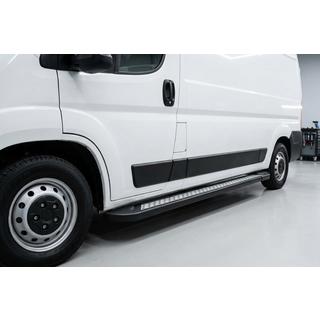 Sidetrin New Vision Black (2 stk., aluminium) foto 1