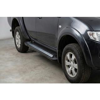 Sidetrin New Vision Black (2 stk., aluminium) foto 1