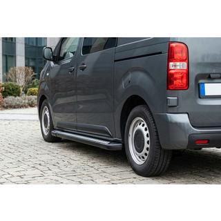 Sidetrin New Vision Black (2 stk., aluminium) foto 1