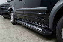 Ford Connect 2002–2006 Sidetrin New Vision Black (2 stk., aluminium) foto 1