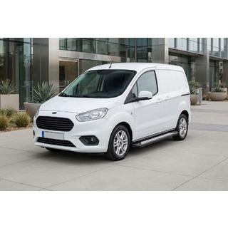 Sidetrin New Vision Black (2 stk., aluminium) Ford Courier 2014–2023 foto 1