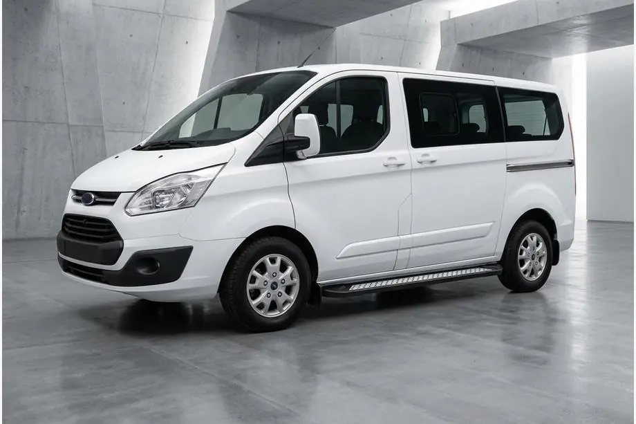Ford Custom 2013–2022 Sidetrin New Vision Black (2 stk., aluminium) Image