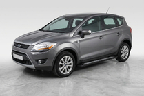 Ford Kuga 2008–2013 Sidetrin New Vision Black (2 stk., aluminium) foto 1