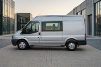 Ford Transit 2000–2014 Sidetrin New Vision Black (2 stk., aluminium) foto 1
