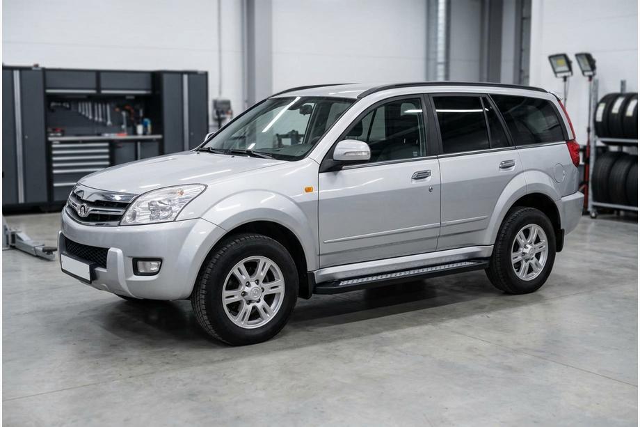 GreatWall Haval/Hover H3 2005–2013 Sidetrin New Vision Black (2 stk., aluminium) Image