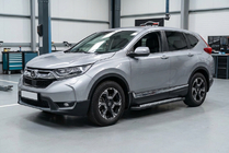 Honda CRV 2017–2022 Sidetrin New Vision Black (2 stk., aluminium) foto 1