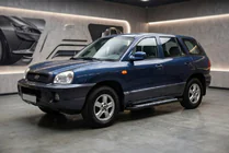 Hyundai Santa Fe 1 2000–2006 Sidetrin New Vision Black (2 stk., aluminium) foto 1