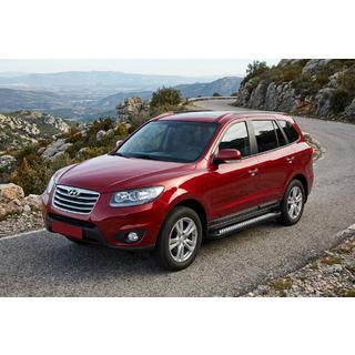 Sidetrin New Vision Black (2 stk., aluminium) Hyundai Santa Fe 2 2006–2012 foto 1