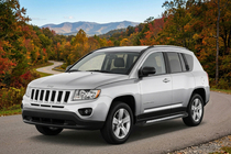 Jeep Compass 2006–2016 Sidetrin New Vision Black (2 stk., aluminium) foto 1