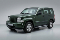 Jeep Cherokee/Liberty 2007–2013 Sidetrin Vision New Black (2 stk., aluminium) foto 1
