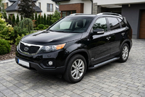 Kia Sorento II XM 2009–2014 Sidetrin New Vision Black (2 stk., aluminium) 2013-2016 foto 1