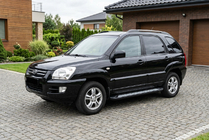 Kia Sportage 2004–2010 Sidetrin Vision New Black (2 stk., aluminium) foto 1