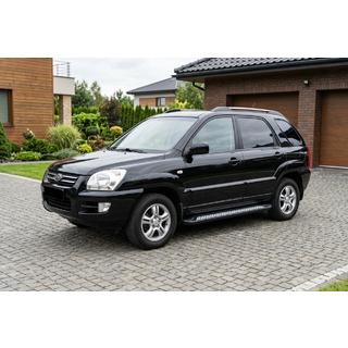 Sidetrin Vision New Black (2 stk., aluminium) Kia Sportage 2004–2010 foto 1