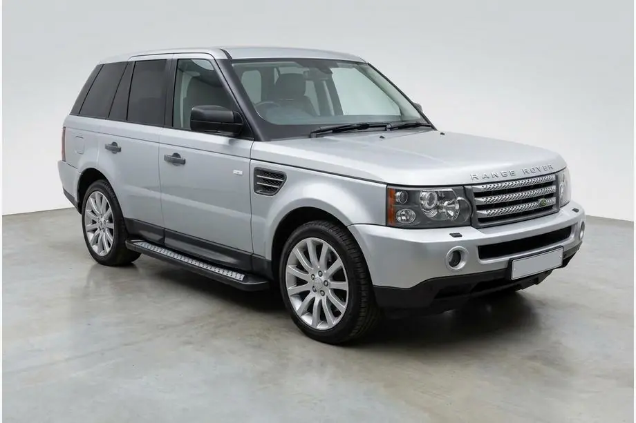 Range Rover Sport 2005–2013 Sidetrin New Vision Black (2 stk., aluminium) Image