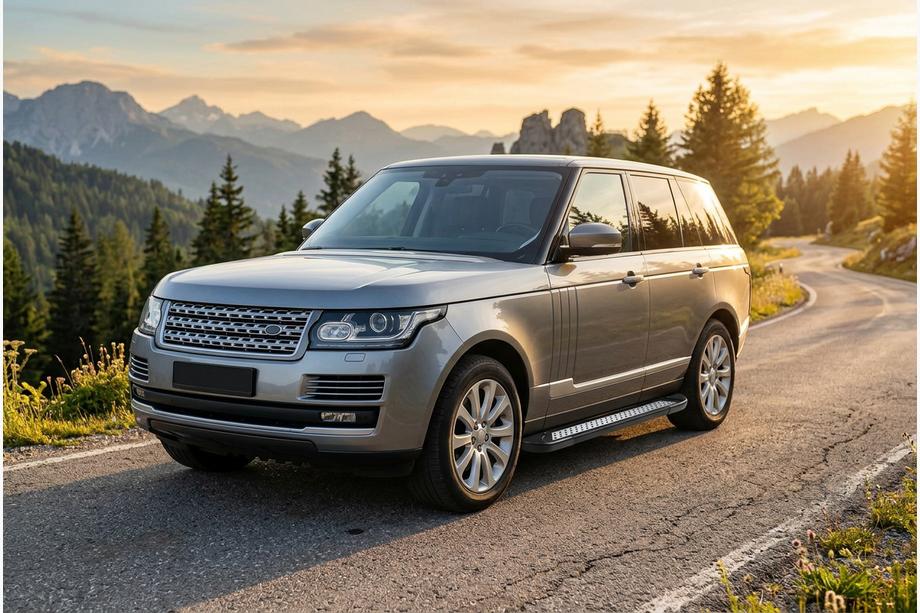 Range Rover IV L405 2013–2021 Sidetrin New Vision Black (2 stk., aluminium) Image