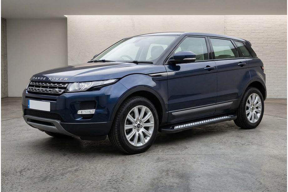 Range Rover Evoque 2012–2018 Sidetrin New Vision Black (2 stk., aluminium) Image