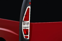 Fiat Doblo I 2001–2005 Kromafdækning til stoplygter (2 stk., rustfrit stål) OmsaLine - italiensk rustfrit stål foto 1