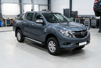 Mazda BT-50 2012– Sidetrin New Vision Black (2 stk., aluminium) foto 1