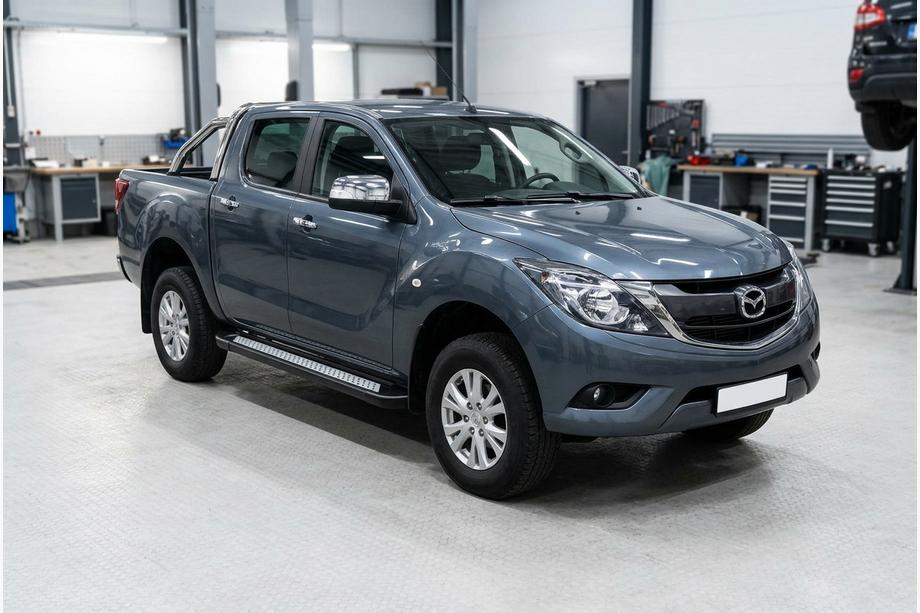 Mazda BT-50 2012– Sidetrin New Vision Black (2 stk., aluminium) Image
